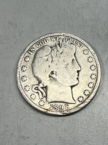 1895 Barber Half Dollar