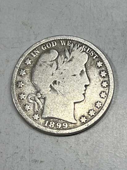 1899 Barber Half Dollar VG