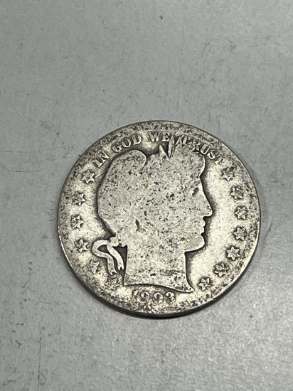 1903 O Barber Half Dollar