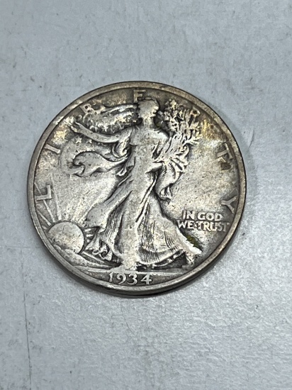 1934 Walking Liberty Half Dollar