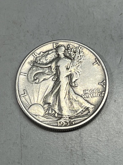 1935 Walking Liberty Half Dollar