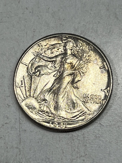 1941 Walking Liberty Half Dollar AU