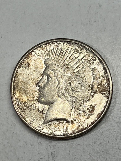 1925 Peace Dollar AU