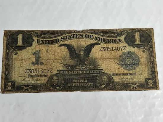 1899 Black Eagle $1 Silver Certificate