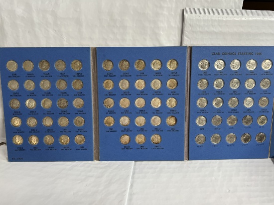 Whitman Book 73 Roosevelt Dimes 1946-1978