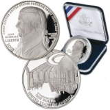 2005 John Marshall Silver Dollar PROOF BOX & COA