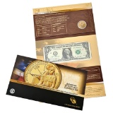 2014 Native American $1 Enhanced Uncirculated Coin & Currency Set OGP