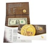 2015 Native American Mohawk Ironworkers $1 Enhanced Uncirculated Coin & Currency Set OGP