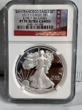 2012 S 1 oz Silver Eagle PROOF Early Releases PF 70 ULTRA CAMEO NGC