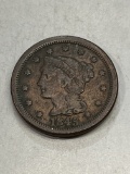 1845 Large Cent