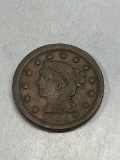 1854 Large Cent