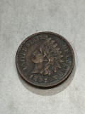 1897 Indian Head Cent EF