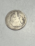 1878 CC Seated Liberty Dime