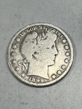 1899 Barber Half Dollar VG