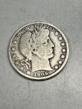 1906 D Barber Half Dollar VG
