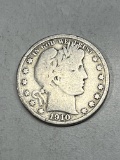 1910 S Barber Half Dollar VG