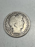 1912 Barber Half Dollar VG