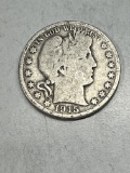 1915 D Barber Half Dollar VG