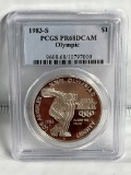 1983 S Olympic Silver Dollar PR68DCAM PCGS