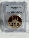 1984 S Olympic Silver Dollar PR66DCAM PCGS