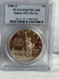 1986 S Statue of Liberty Silver Dollar PR67DCAM PCGS