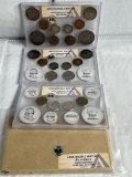 1955 p-d-s Double Mint Set includes 22 coins original packaging MS 64-65-66 ANACS
