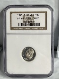 1995 S Silver Roosevelt Dime PF 69 Ultra Cameo NGC