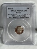 2005 S Silver Roosevelt Dime PF 69DCAM PCGS