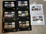 Complete Set 8 America the Beautiful Quarters Uncirculated Coin Sets2012-2019