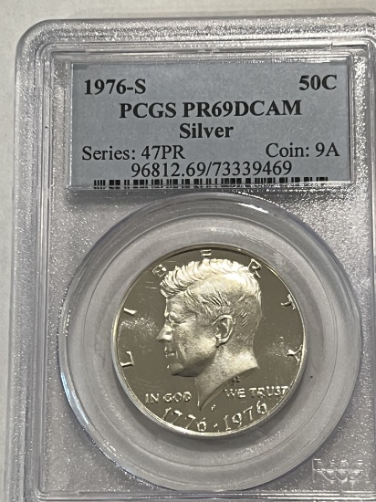 1976-S Silver Kennedy Half Dollar PR69DCAM PCGS