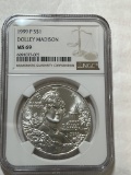 1999 P Dolley Madison MS 69 NGC
