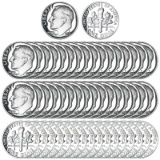 Roll of 1979 Roosevelt Dimes Proof