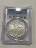 1989 D Congressional Silver $1 MS69 PCGS