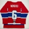 Autographed/Signed Pierre Mondou 