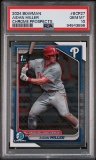 Graded 2024 Topps Bowman Aidan Miller #BCP27 Chrome Prospects Rookie RC Card PSA 10 Gem Mint