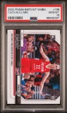 Graded 2024 Panini Instant WNBA Caitlin Clark #139 First Rookie Triple Double Rookie RC Card PSA 10
