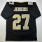 Autographed/Signed Malcolm Jenkins New Orleans Black Football Jersey Beckett BAS COA