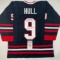 Autographed/Signed Bobby Hull HOF 1983 Chicago Black Hockey Jersey JSA COA