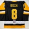 Autographed/Signed Mark Recchi Pittsburgh Black Hockey Jersey JSA COA