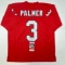 Autographed/Signed Carson Palmer Arizona Red Football Jersey JSA COA