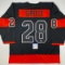 Autographed/Signed Claude Giroux Philadelphia Black Hockey Jersey PSA/DNA COA