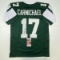 Autographed/Signed Harold Carmichael HOF 20 Philadelphia Green Football Jersey JSA COA