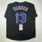 Autographed/Signed Billy Wagner 422 Saves New York Black Baseball Jersey JSA COA