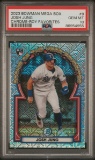 Graded 2023 Topps Bowman M/B Josh Jung #9 Chrome ROY Favorites Rookie Baseball Card PSA 10 Gem Mint