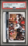 Graded 2024 Panini Instant NFL Malik Nabers #45 Rookie RC Football Card PSA 10 Gem Mint