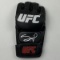Autographed/Signed Francis Ngannou UFC MMA Black Fighting Glove Beckett BAS COA Auto
