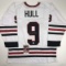Autographed/Signed Bobby Hull Chicago White Hockey Jersey JSA COA