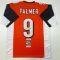 Autographed/Signed Carson Palmer Cincinnati Orange Football Jersey JSA COA