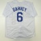 Autographed/Signed Steve Garvey Los Angeles LA White Baseball Jersey Beckett BAS COA