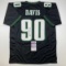 Autographed/Signed Jordan Davis Philadelphia Black Football Jersey JSA COA